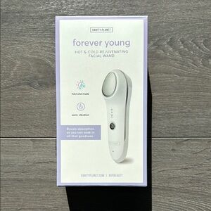 BRAND NEW Vanity Planet Forever Young Facial Wand - White